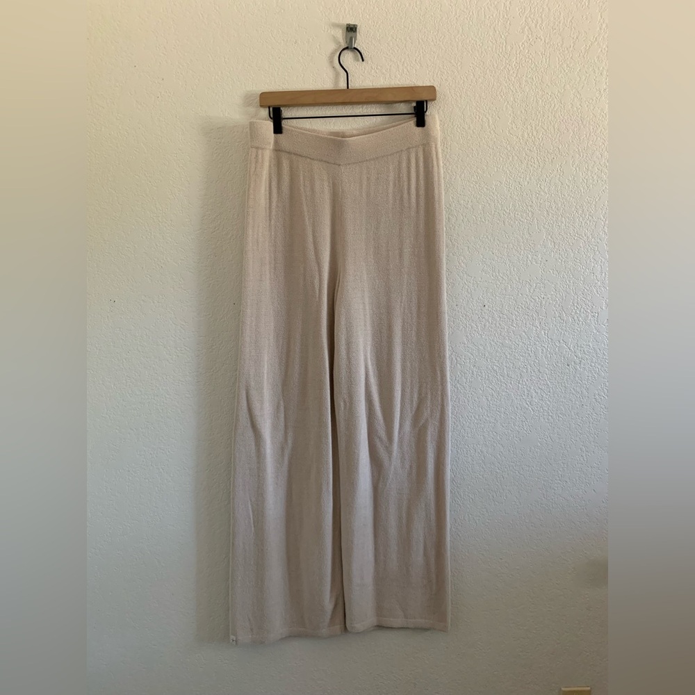 Barefoot Dreams Women’s CozyChic Ultra Lite Culotte Knit Pants Size Medium